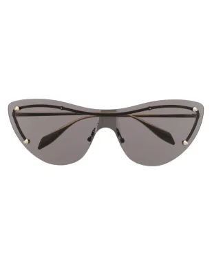 Alexander McQueen Eyewear キャットアイ・スパイクスタッズ サングラス - ゴールド - サムネイル1