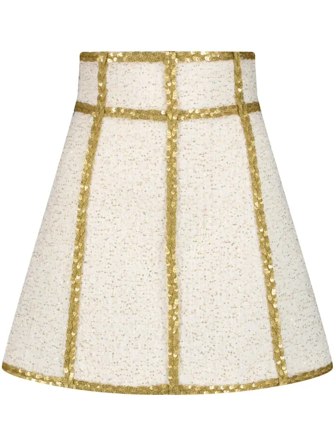 Giambattista Valli Giambattista Valli スパンコール装飾ミニスカートの商品画像