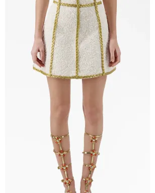 Giambattista Valli スパンコール装飾ミニスカート - サムネイル5