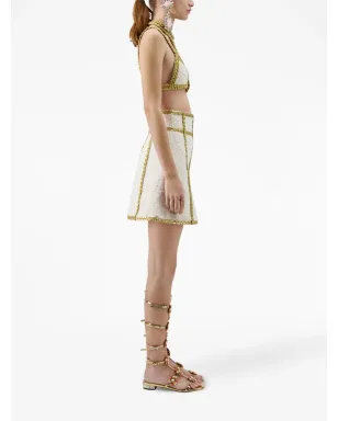 Giambattista Valli スパンコール装飾ミニスカート - サムネイル3
