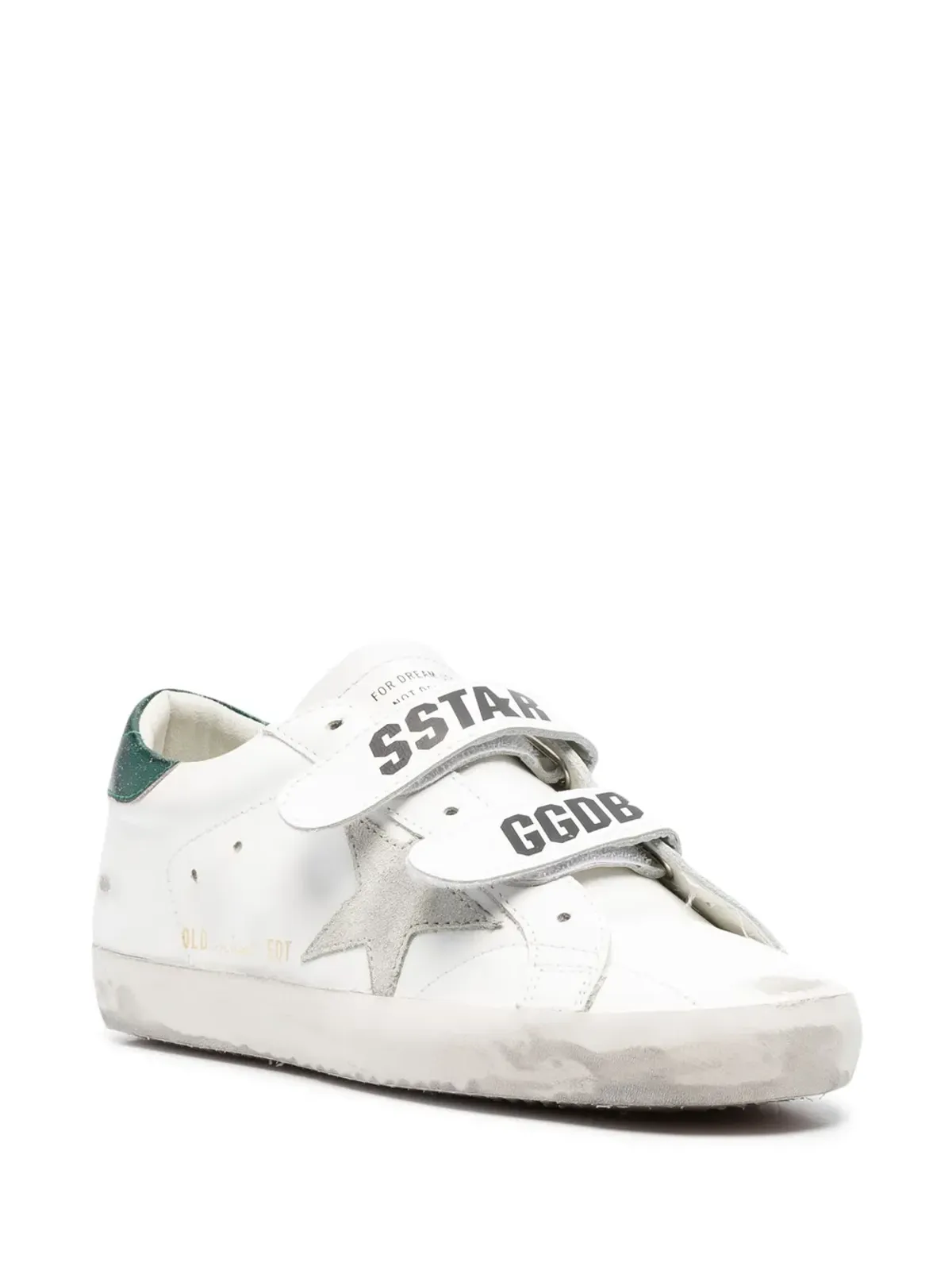Golden Goose Old School touch-strap sneakers - White - 画像2
