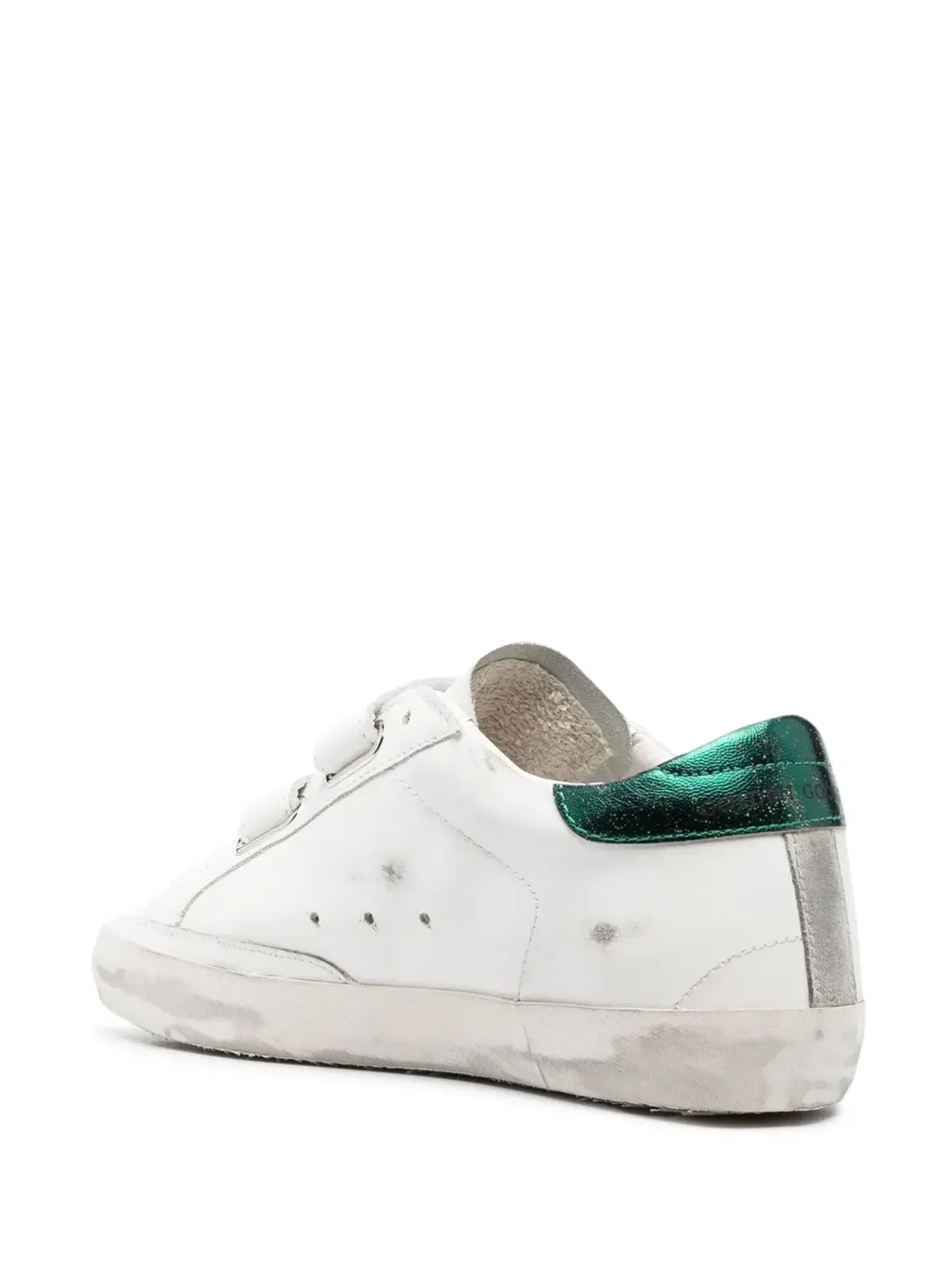 Golden Goose Old School touch-strap sneakers - White - 画像3