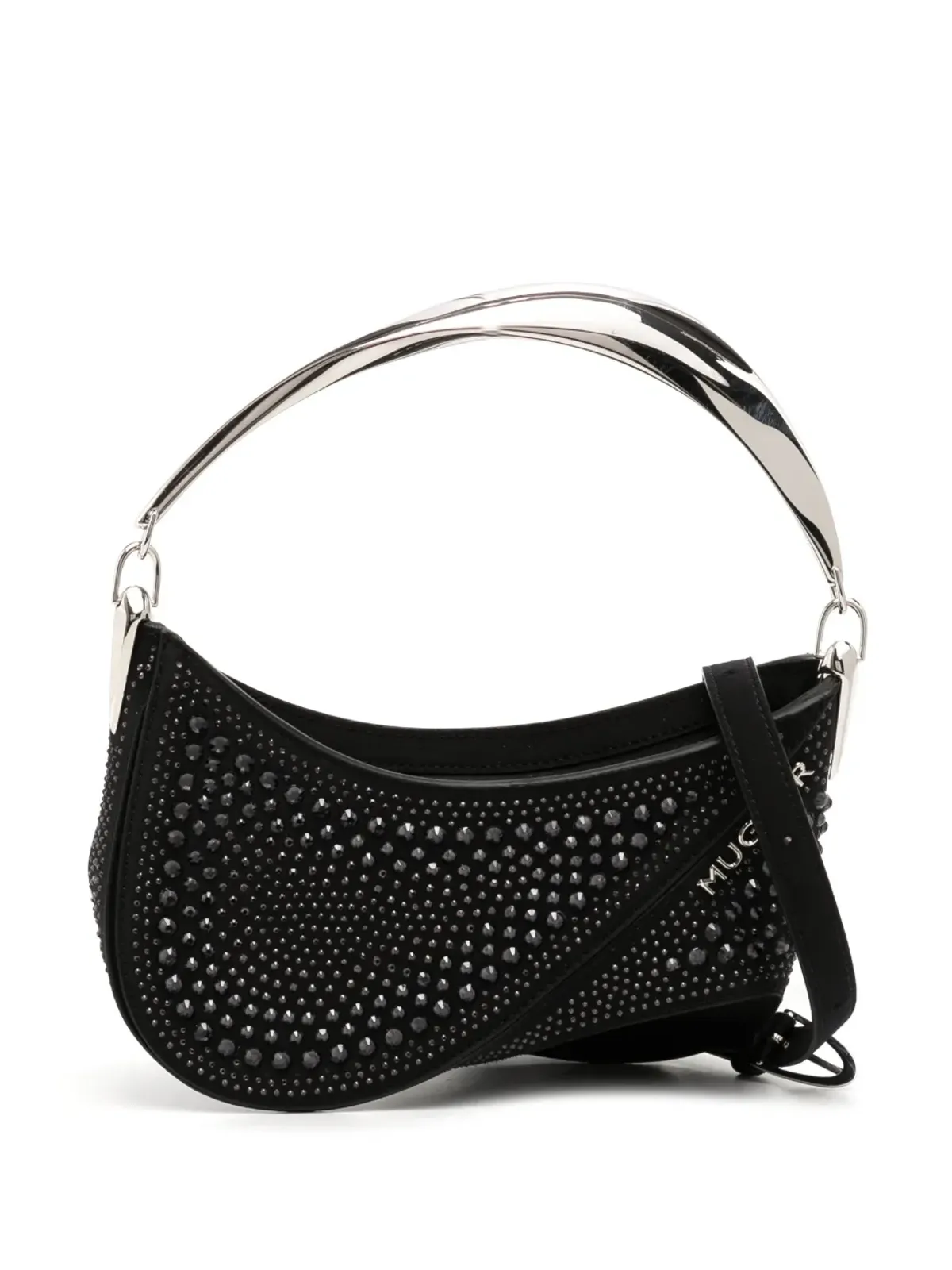 Mugler Spiral Curve 01 トップハンドルバッグ - 画像1