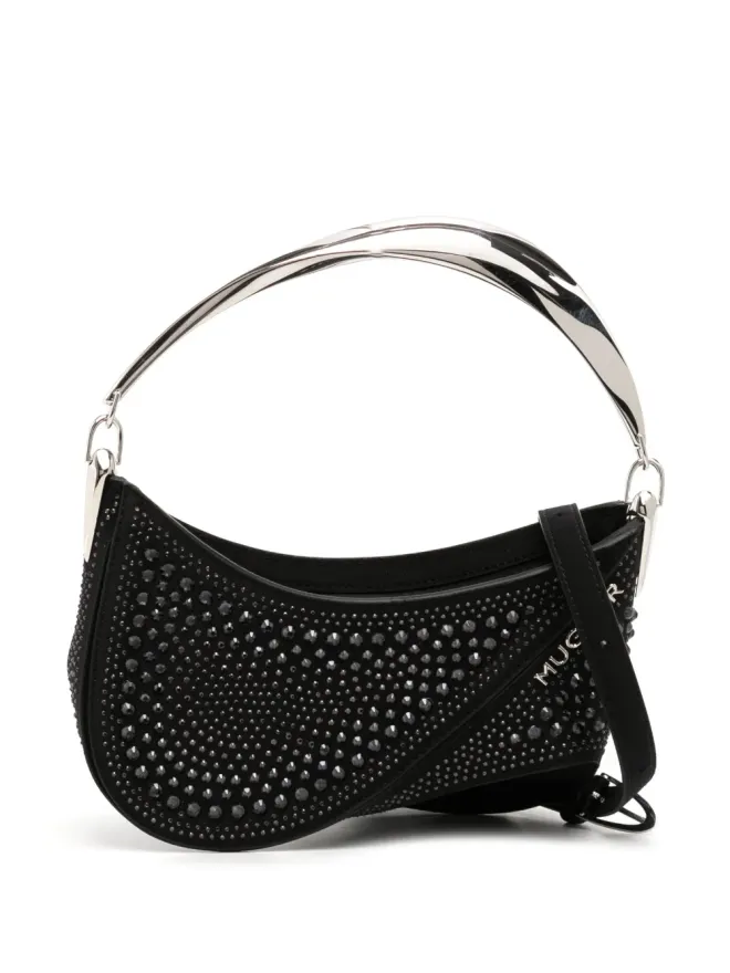 Mugler Mugler Spiral Curve 01 トップハンドルバッグの商品画像