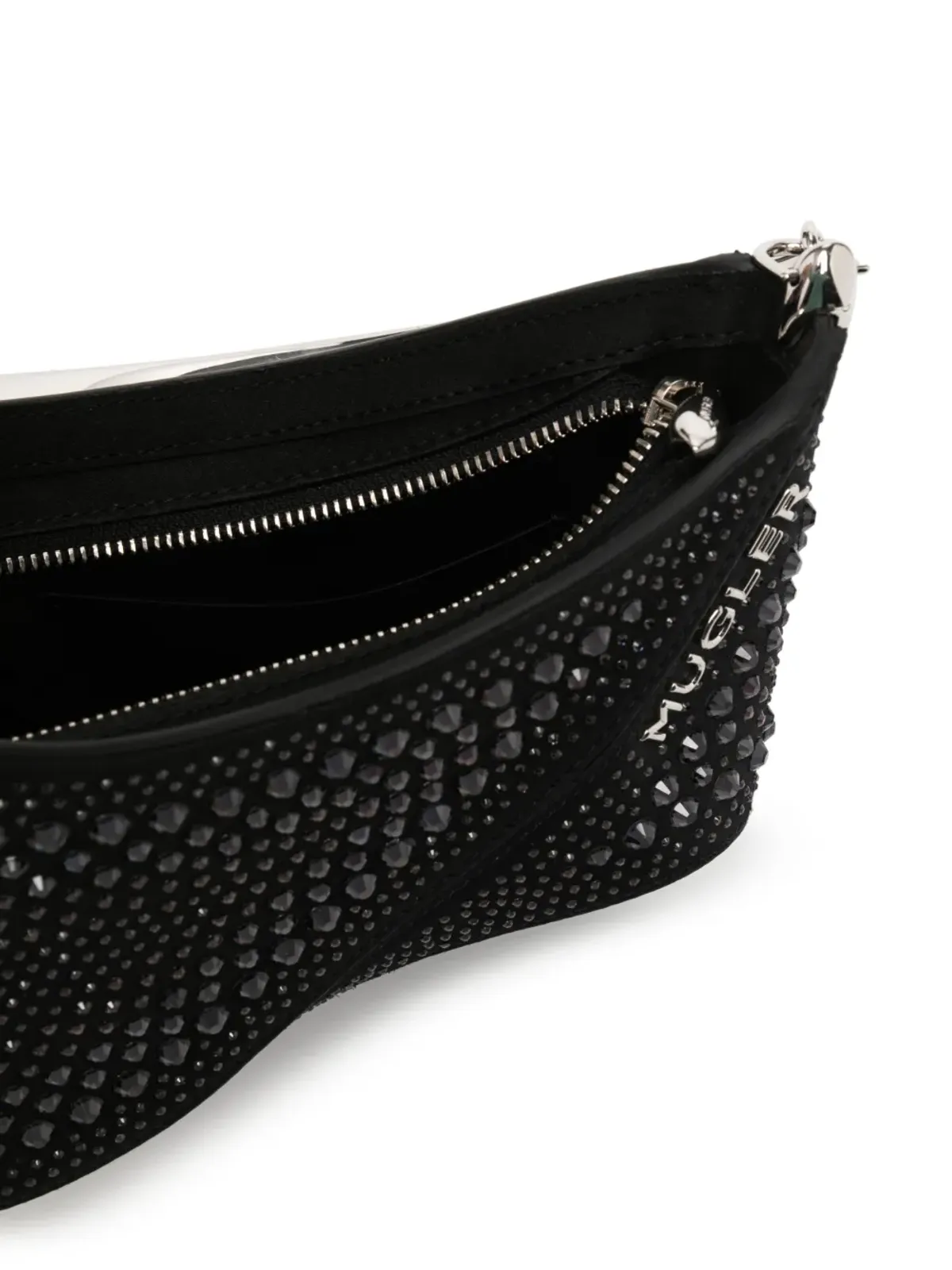 Mugler Spiral Curve 01 トップハンドルバッグ - 画像5