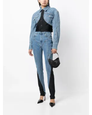 Mugler Spiral Curve 01 トップハンドルバッグ - サムネイル2