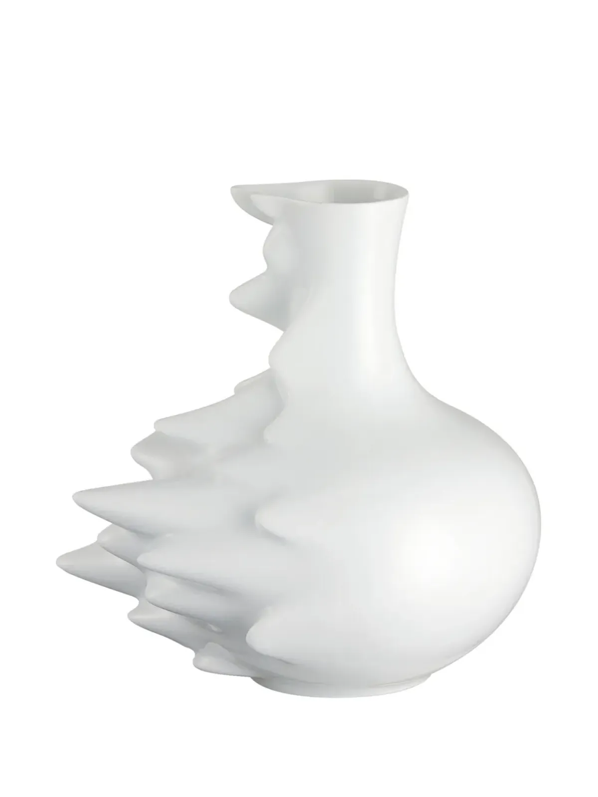 Rosenthal Fast Weiss ポーセリン花瓶 - 画像2