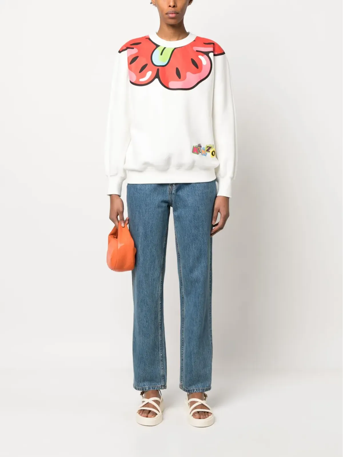 Kenzo グラフィックプリント ロングスリーブ スウェットシャツ - 画像2