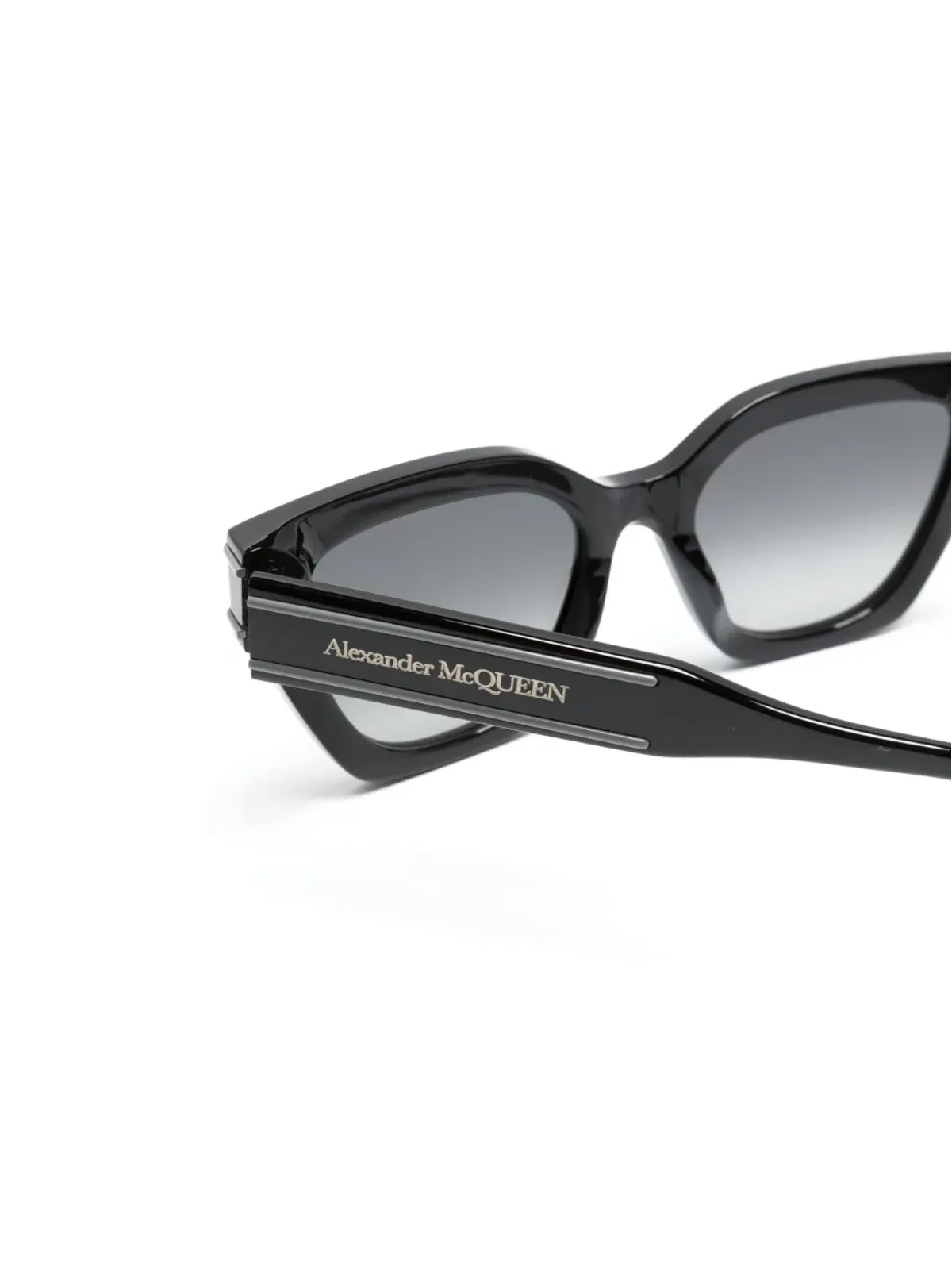 Alexander McQueen Eyewear ツートーン猫目サングラス - 画像3