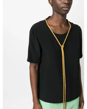 Moschino Pre-Owned コードディテール Tシャツ - ブラック - サムネイル5