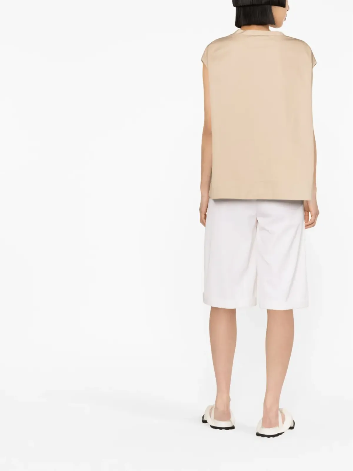Jejia 胸ポケット付きコットンTシャツ - 画像4