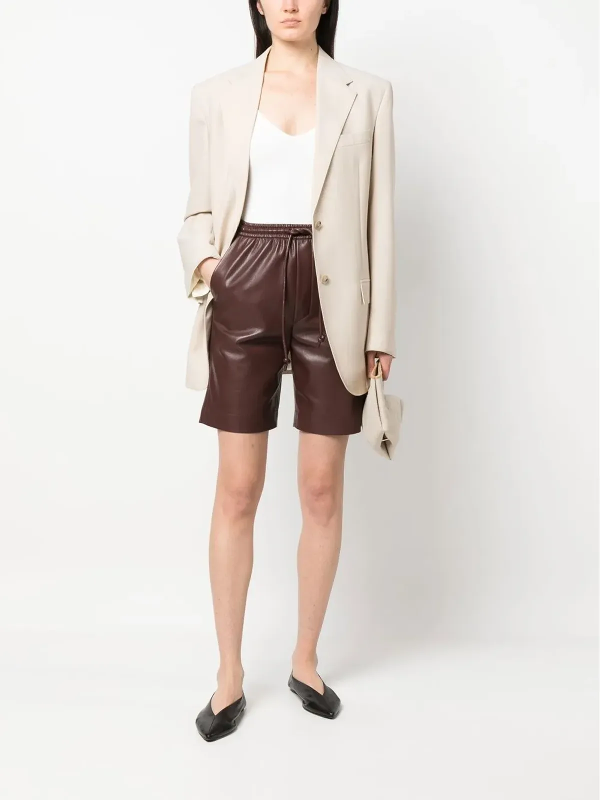 Jil Sander ノースリーブストレッチボディスーツ - 画像2