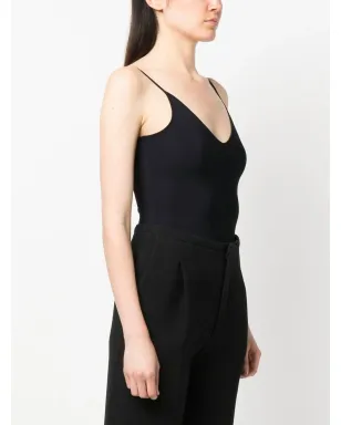 Jil Sander Vネック・ストレッチ・ボディスーツ - サムネイル3
