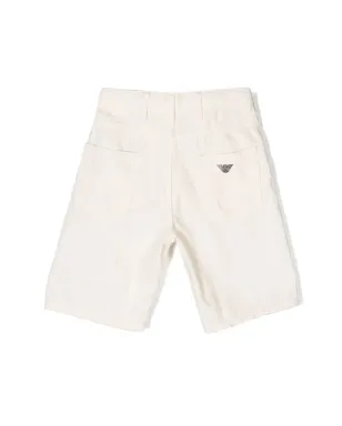 Emporio Armani Kids 膝上丈コットンショーツ - サムネイル2