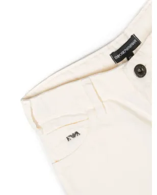 Emporio Armani Kids 膝上丈コットンショーツ - サムネイル3