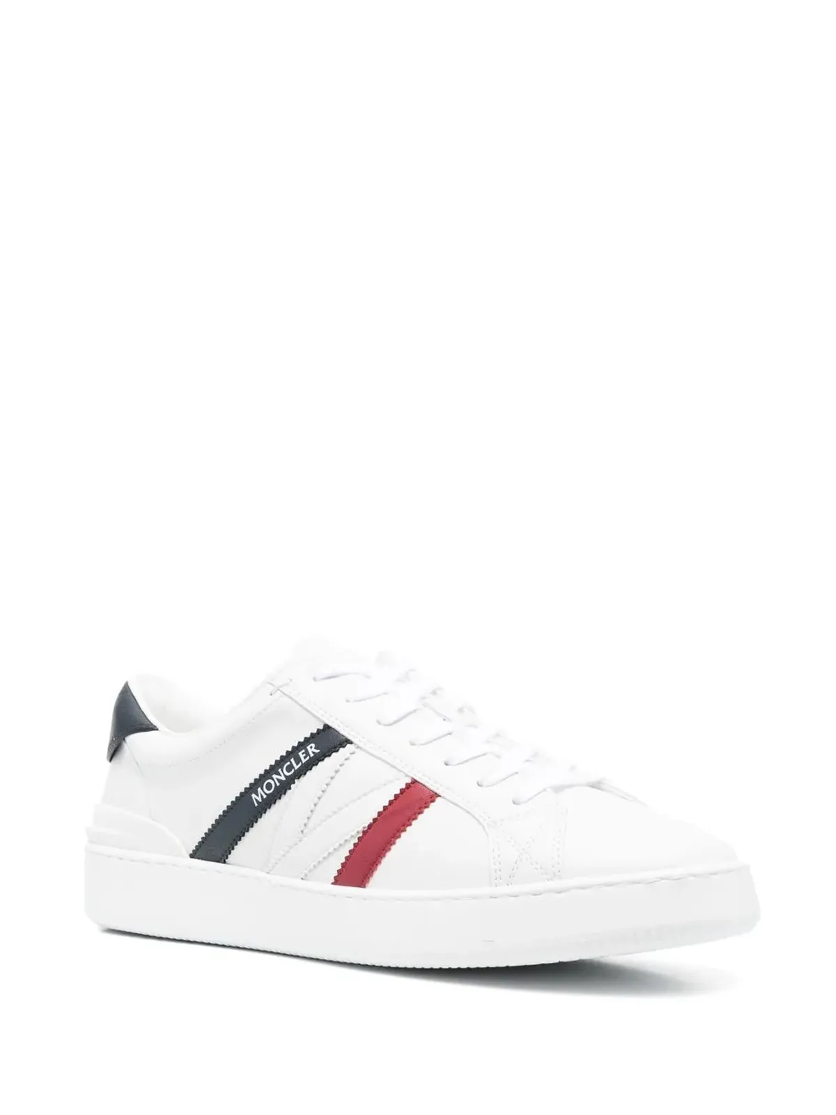 Moncler フェイクレザー スニーカー - 画像2