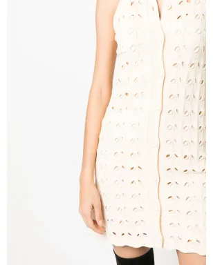 Sportmax リボロ crochet ショートドレス - Neutrals - サムネイル5