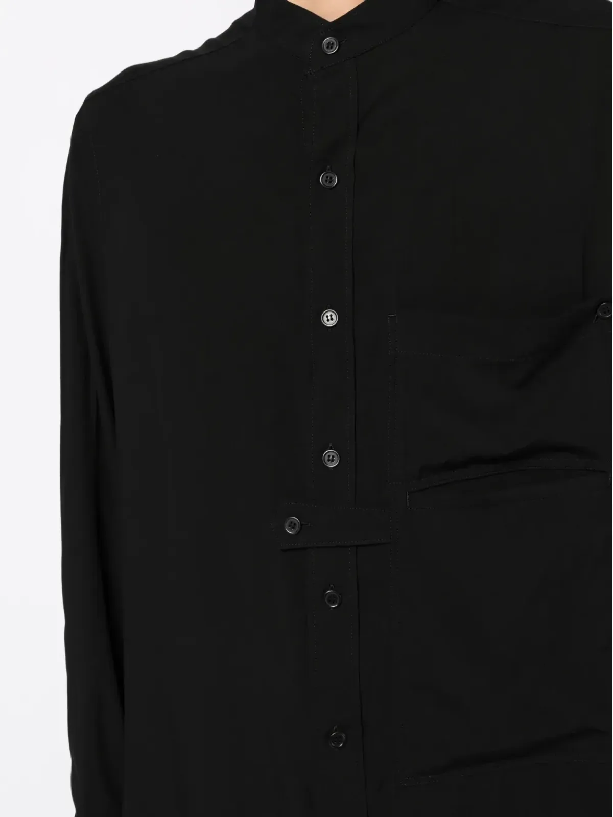 Yohji Yamamoto オーバーサイズ長袖シャツ - 画像5