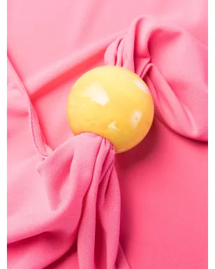  Jacquemus レ・ペローラ カットアウト ボディスーツ  - サムネイル3