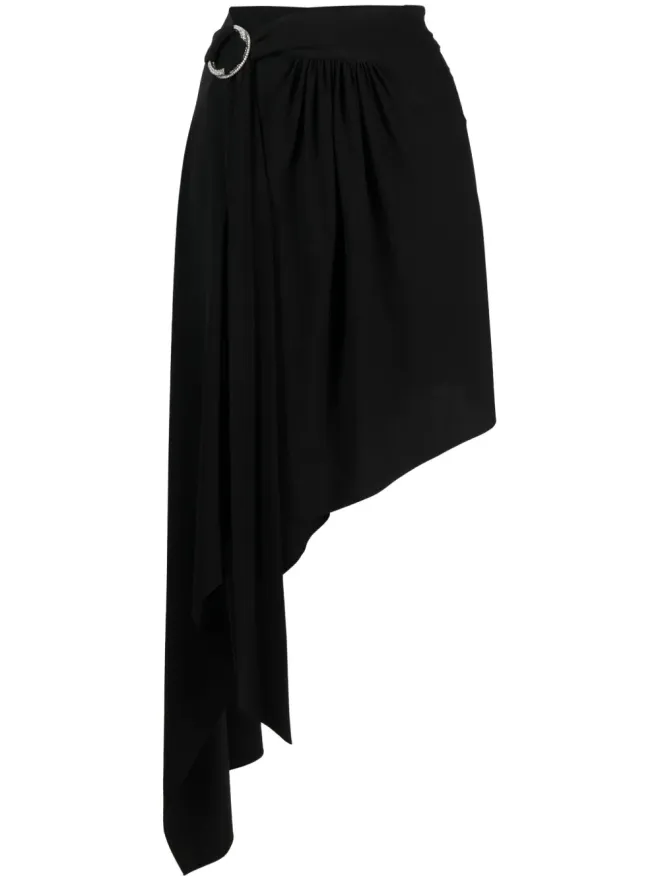 Alexandre Vauthier Alexandre Vauthier リングディテール ベルト付き アシンメトリックスカートの商品画像