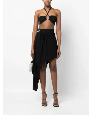Alexandre Vauthier リングディテール ベルト付き アシンメトリックスカート - サムネイル2