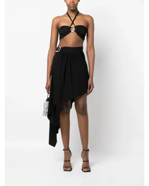 Alexandre Vauthier エンブリッシュド・リング ホルターネック・クロップトップ - サムネイル2