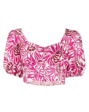 DVF Diane von Furstenberg 花柄プリントの半袖トップス - サムネイル1