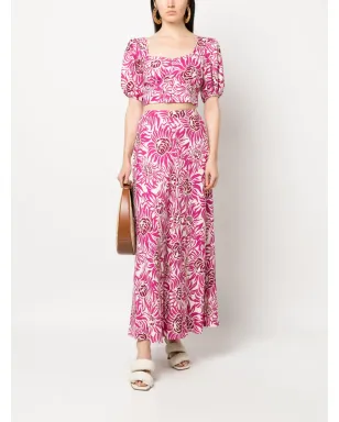 DVF Diane von Furstenberg 花柄プリントの半袖トップス - サムネイル2