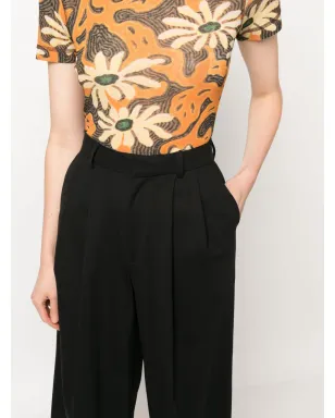 AZ FACTORY Alex wide-leg trousers - Black - サムネイル5
