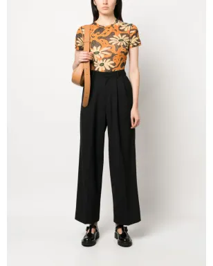 AZ FACTORY Alex wide-leg trousers - Black - サムネイル2