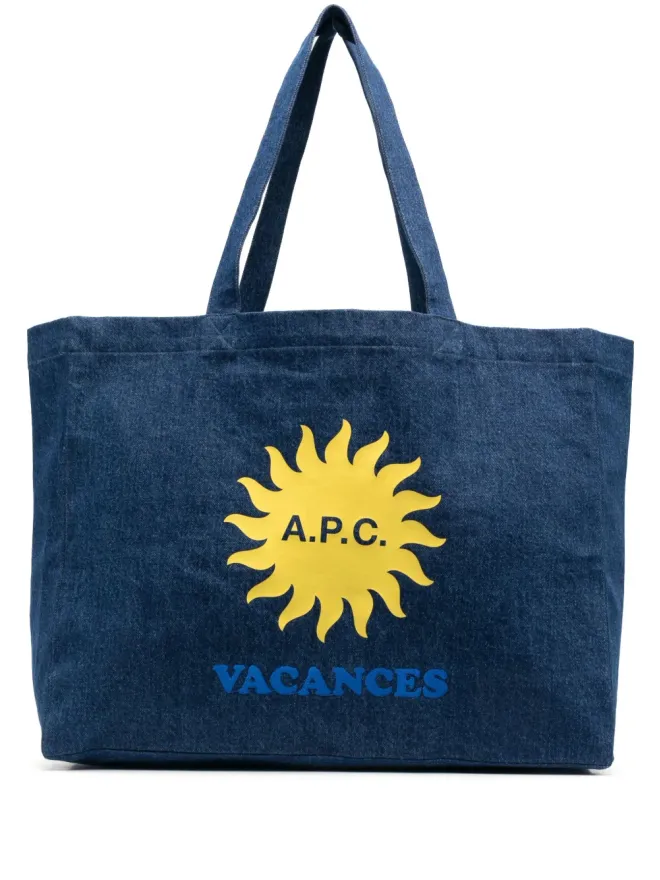A.P.C. A.P.C. Vacances-print トートバッグの商品画像