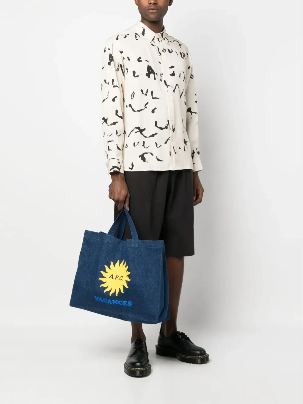 A.P.C. Vacances-print トートバッグ - 画像2