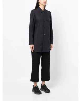 Yohji Yamamoto 長袖コットンシャツ - サムネイル3