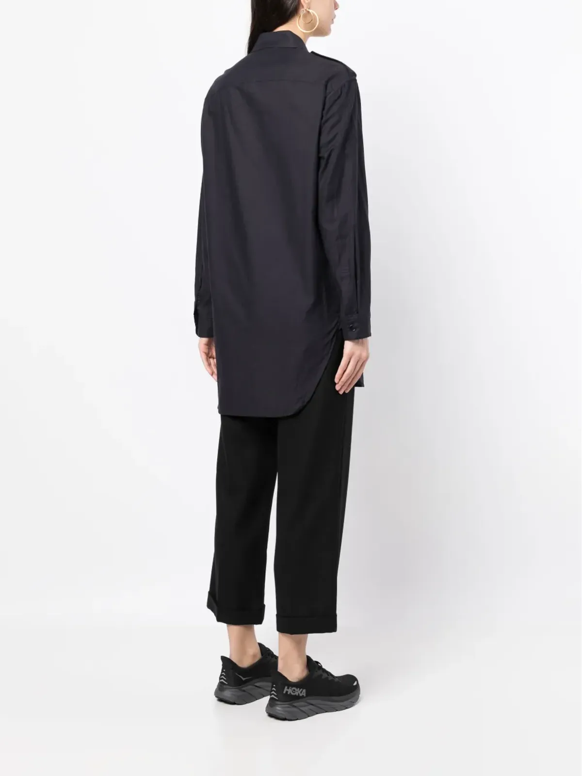 Yohji Yamamoto 長袖コットンシャツ - 画像4