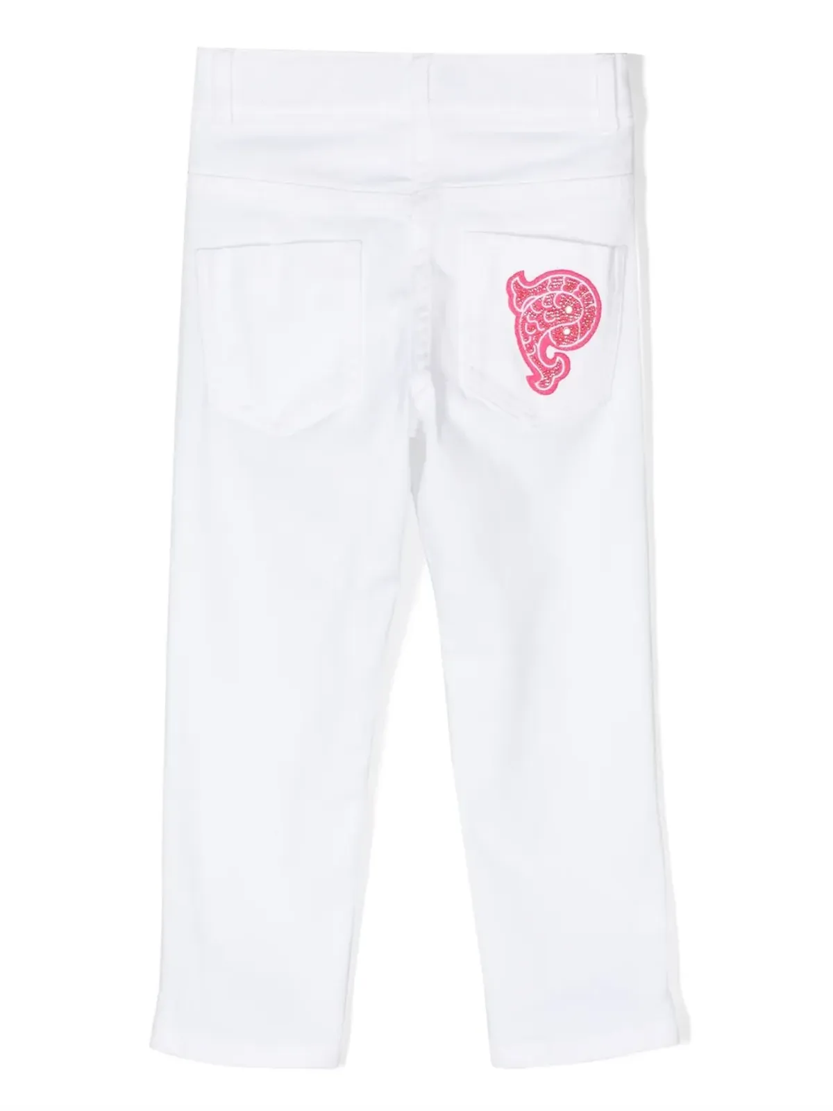 PUCCI Junior ロゴパッチ カジュアルパンツ - 画像2