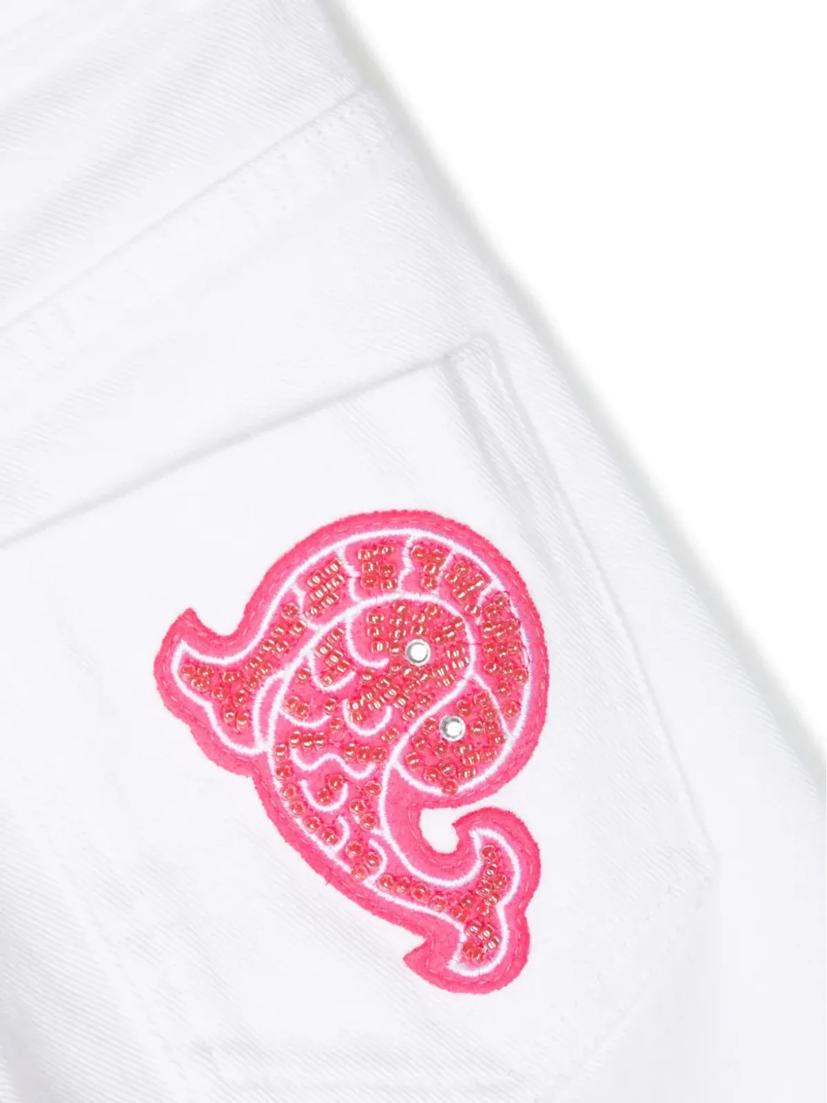 PUCCI Junior ロゴパッチ カジュアルパンツ - 画像3