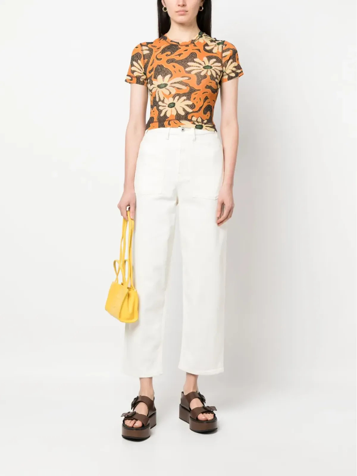 Kenzo ハイライズストレートジーンズ - 画像2