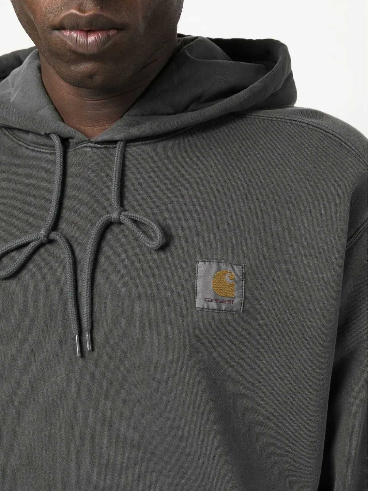 Carhartt WIP ネルソン ロゴパッチ フーディー - 画像5