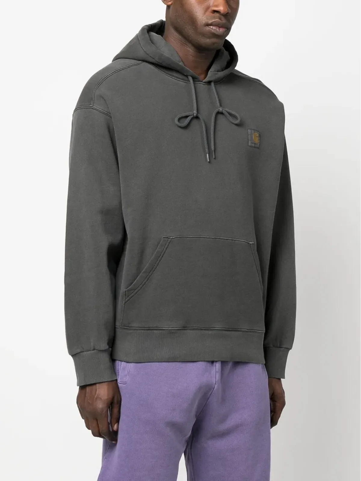 Carhartt WIP ネルソン ロゴパッチ フーディー - 画像3