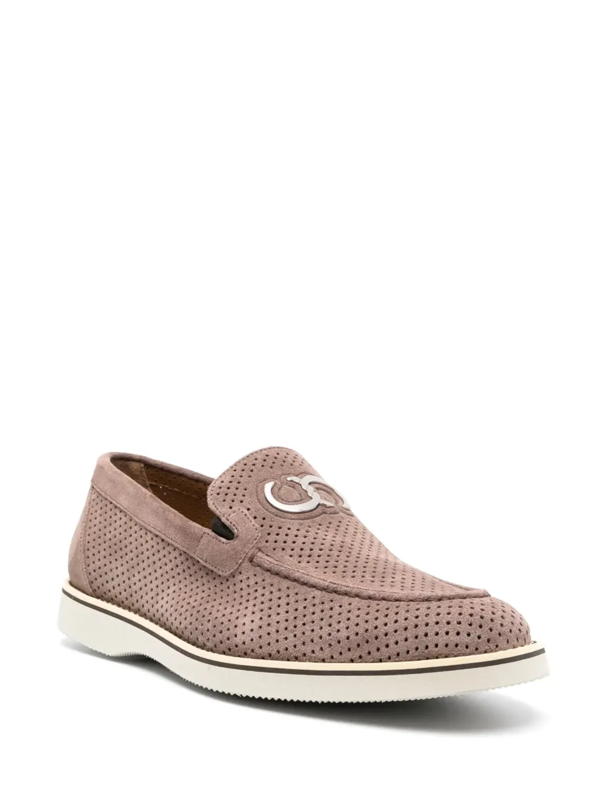 Casadei ローヴェシアト スエード ローファー - 画像2