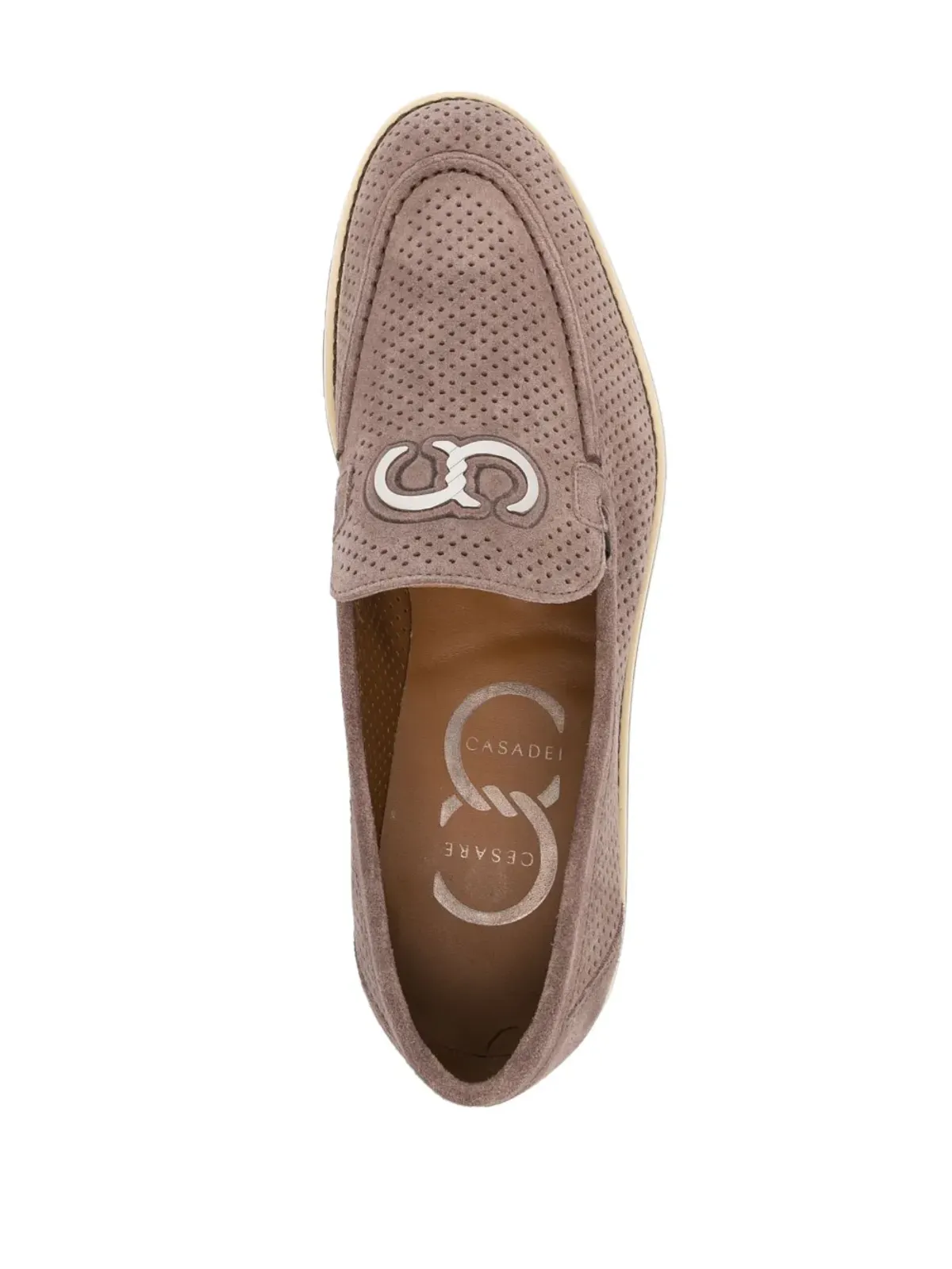 Casadei ローヴェシアト スエード ローファー - 画像4