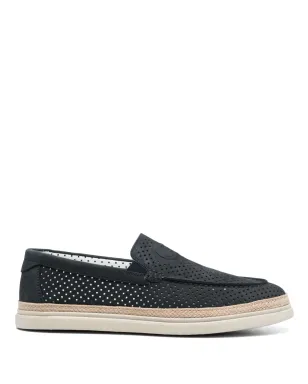Casadei ヌバック パーフォレーテッドレザー エスパドリーユ - サムネイル1
