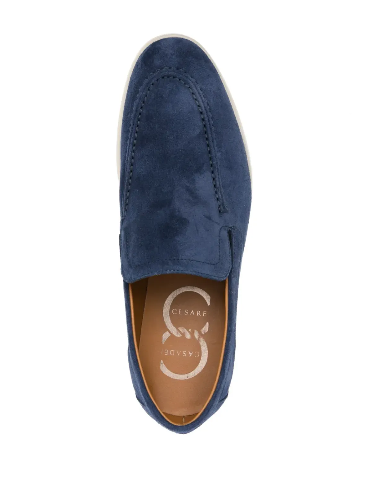 Casadei アンティロープ スエード ローファー - 画像4
