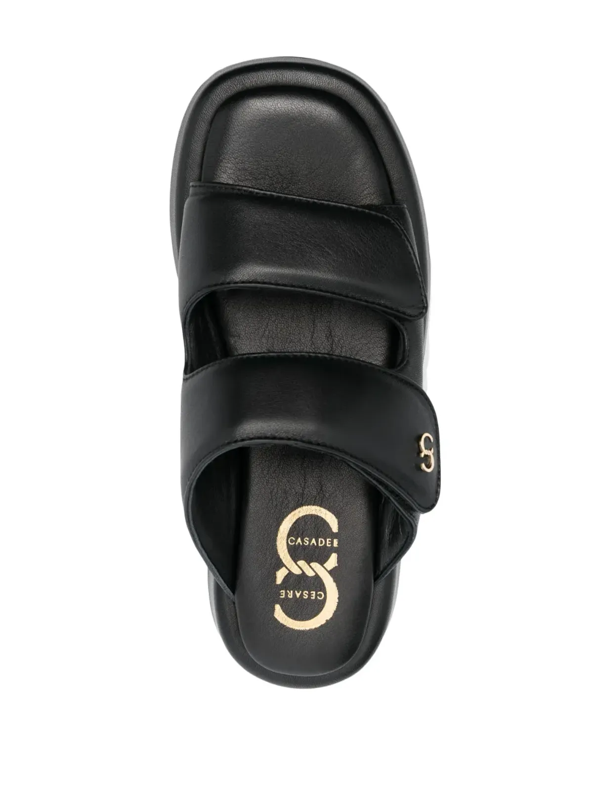 Casadei Ciabatta ロゴプレート・スライド - 画像4