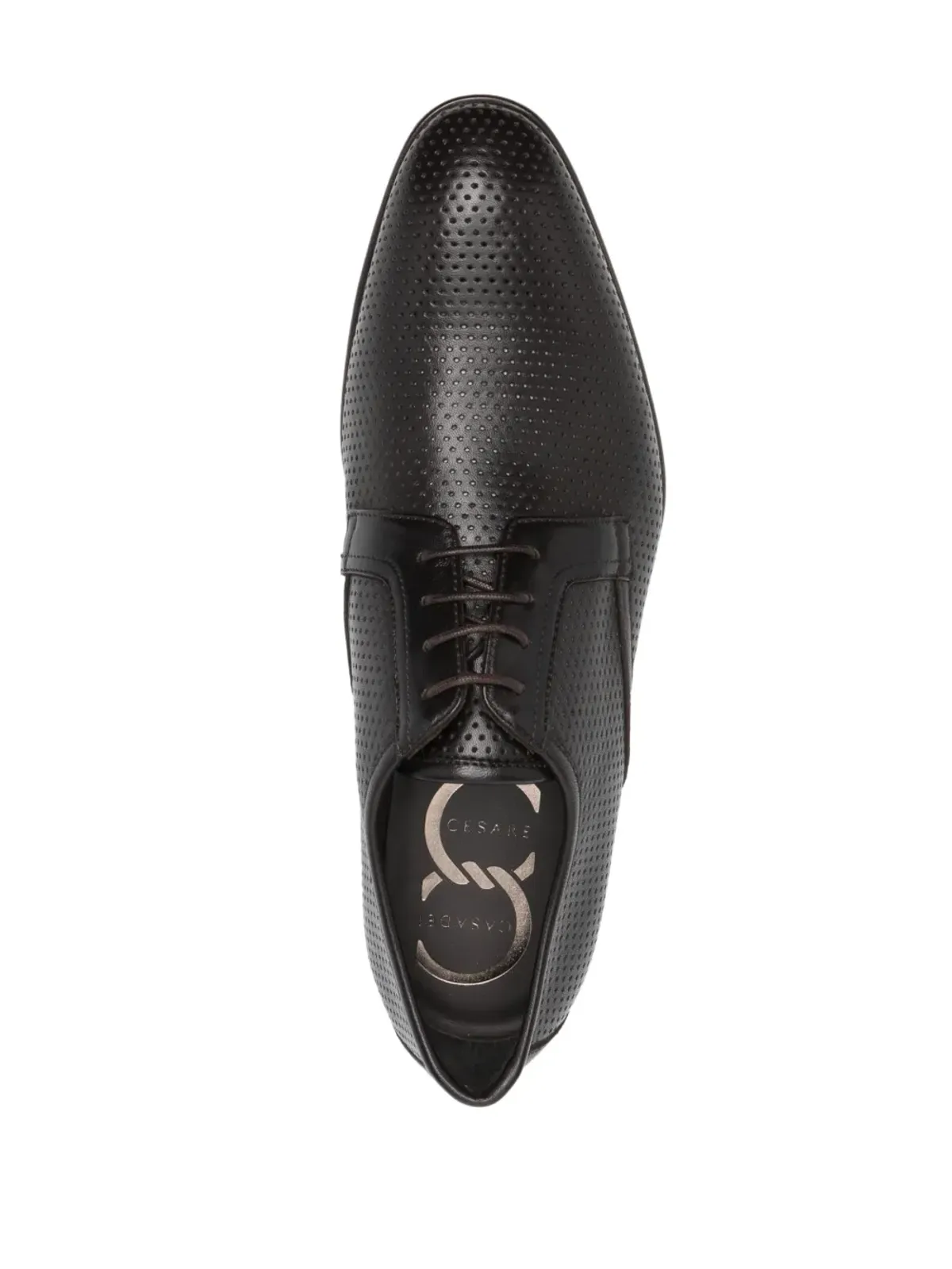 Casadei ダービーシューズ ブラウン - 画像4