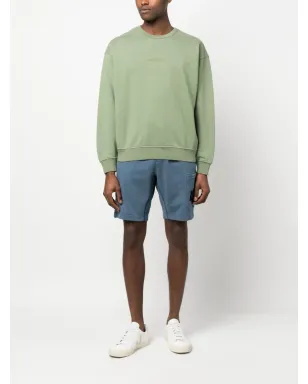 Stone Island 刺繍ロゴ入りコットン スウェットシャツ - サムネイル2