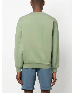 Stone Island 刺繍ロゴ入りコットン スウェットシャツ - サムネイル4