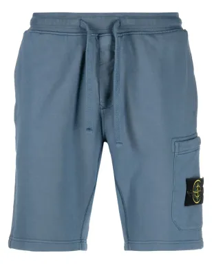 Stone Island ロゴパッチディテールショーツ - サムネイル1