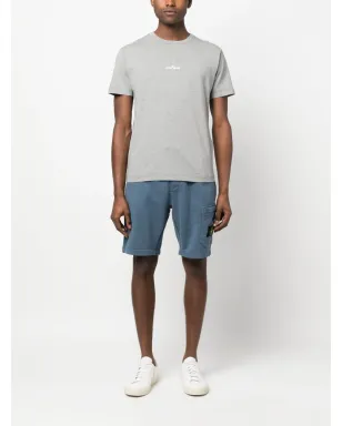 Stone Island ロゴパッチディテールショーツ - サムネイル2