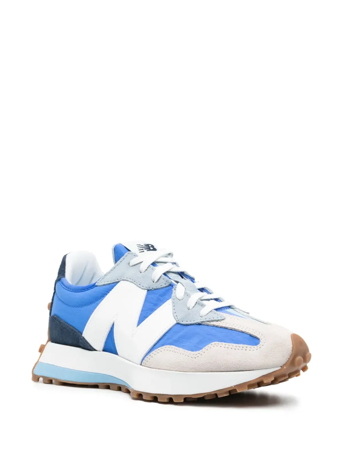 New Balance 327 Low-Top Suede Sneakers - 画像2